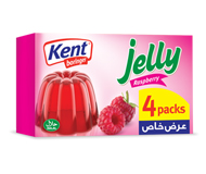 Raspberry Flavoured Jelly - 4 Packs